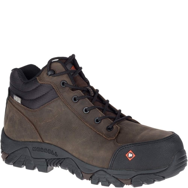 merrell men's moab rover mid waterproof hiking boots
