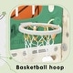 preview thumbnail 43 of 49, Freestanding Castle Climbing Playset with Slide, Tunnel, Ring Toss, and Basketball Hoop - Toy Storage Organizer for Kids