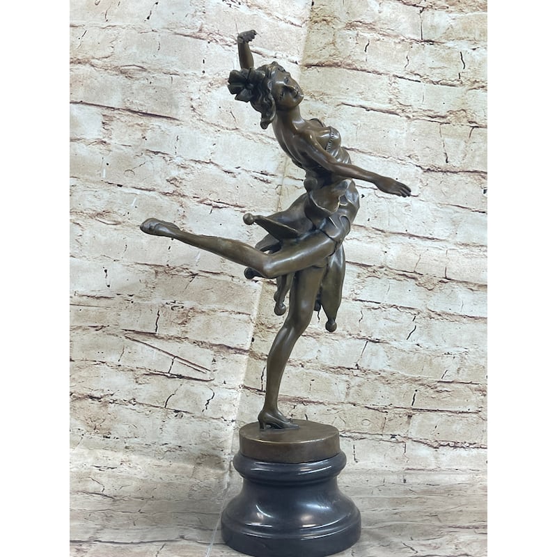 Handmade Bronze Sculpture Museum Quality Dancer By Zach Masterpiece Figurine