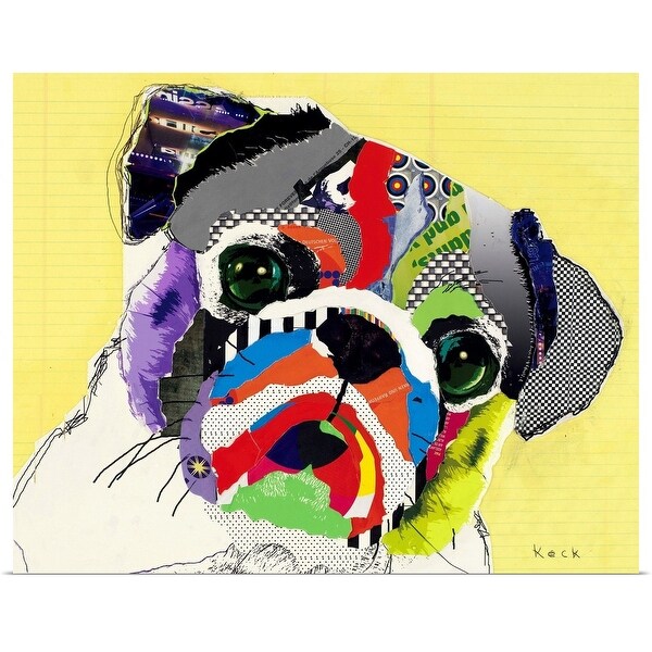 "Pug" Poster Print