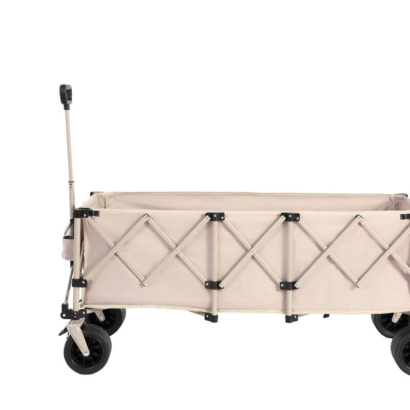 Foldable extension cart