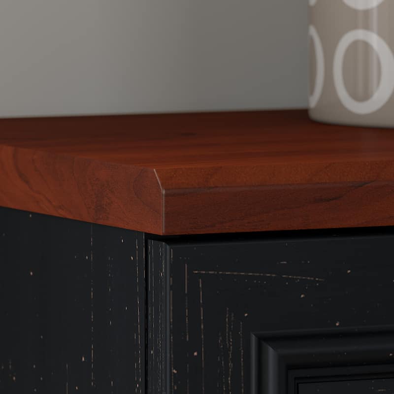 Fairview Storage Cabinet with Doors and Shelves by Bush Furniture - 31.73"L x 12.76"W x 30.71"H