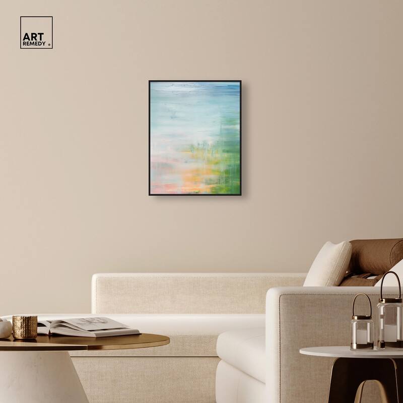 Peaceful Shore Canvas by Art Remedy