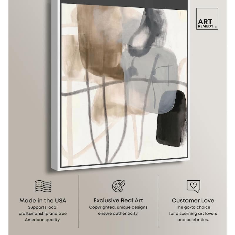 Contemporary Canvas III Canvas by Art Remedy