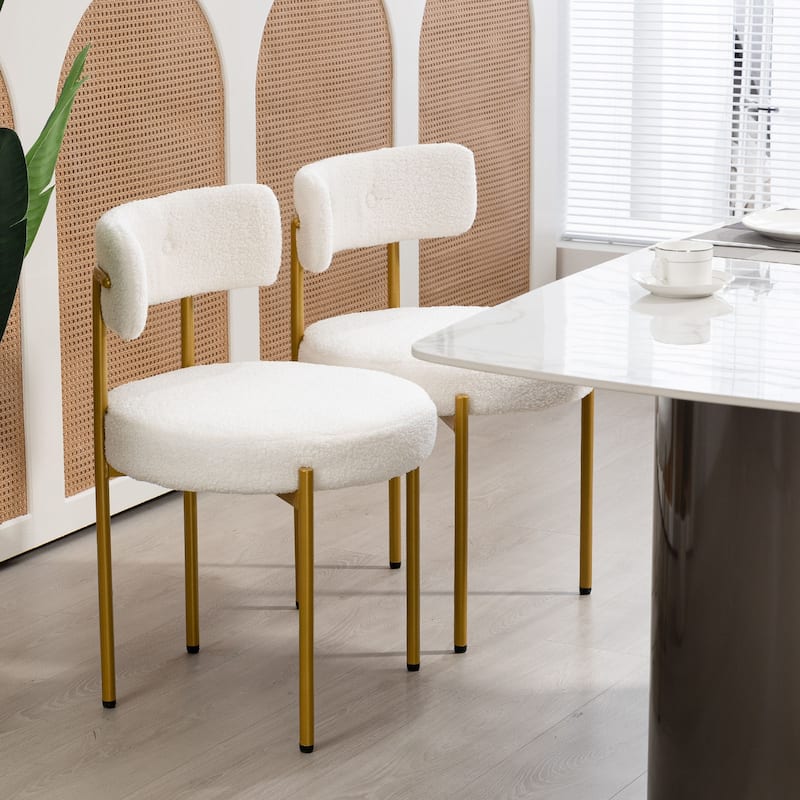 AVAWING Dining Chairs Mid-Century Modern Kitchen Chairs Set of 2