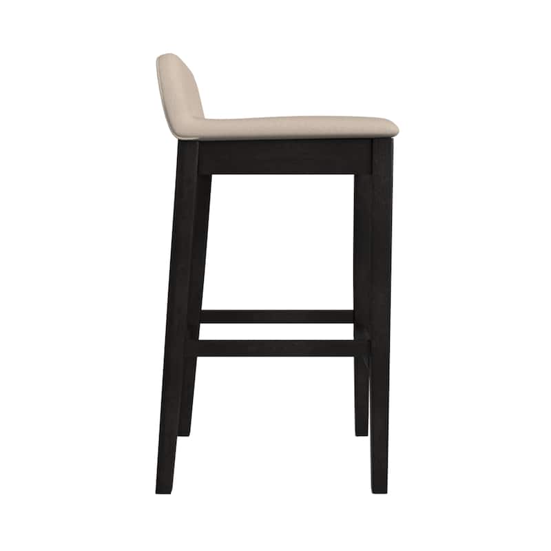 Hillsdale Furniture Maydena Black Wood Stool