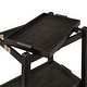 preview thumbnail 20 of 27, Dolores Wood Finish Folding Bar Cart with Two Detachable Trays by iNSPIRE Q Modern