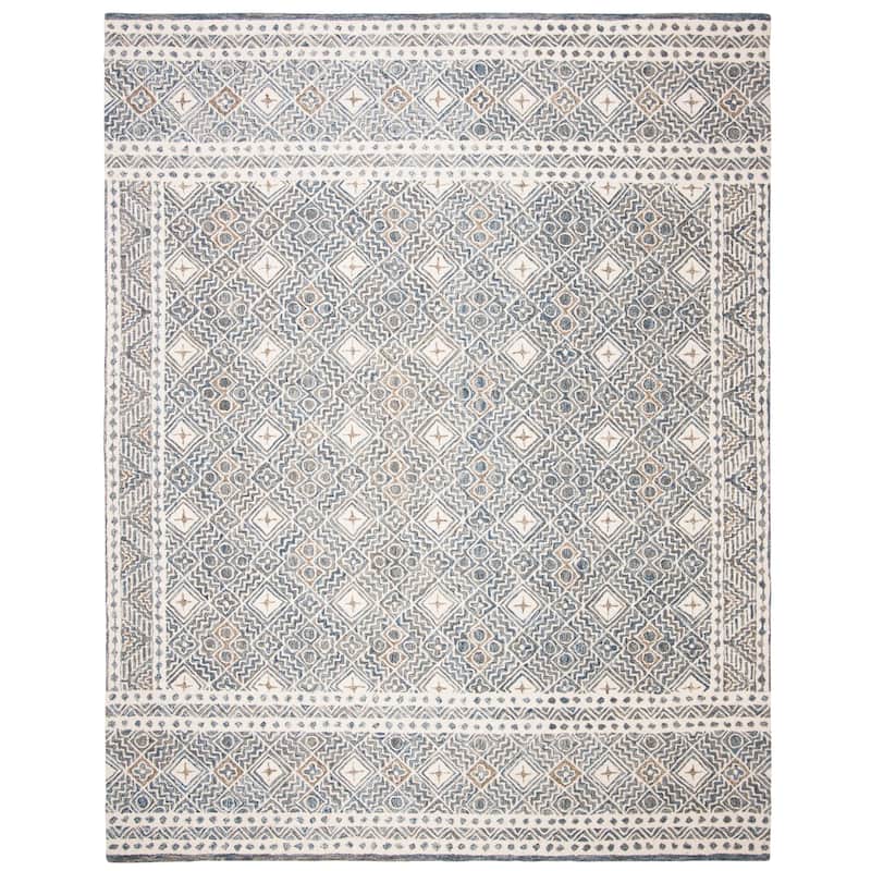 SAFAVIEH Handmade Micro-Loop Jelske Wool Rug