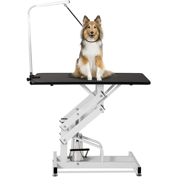 Dog bath deals table