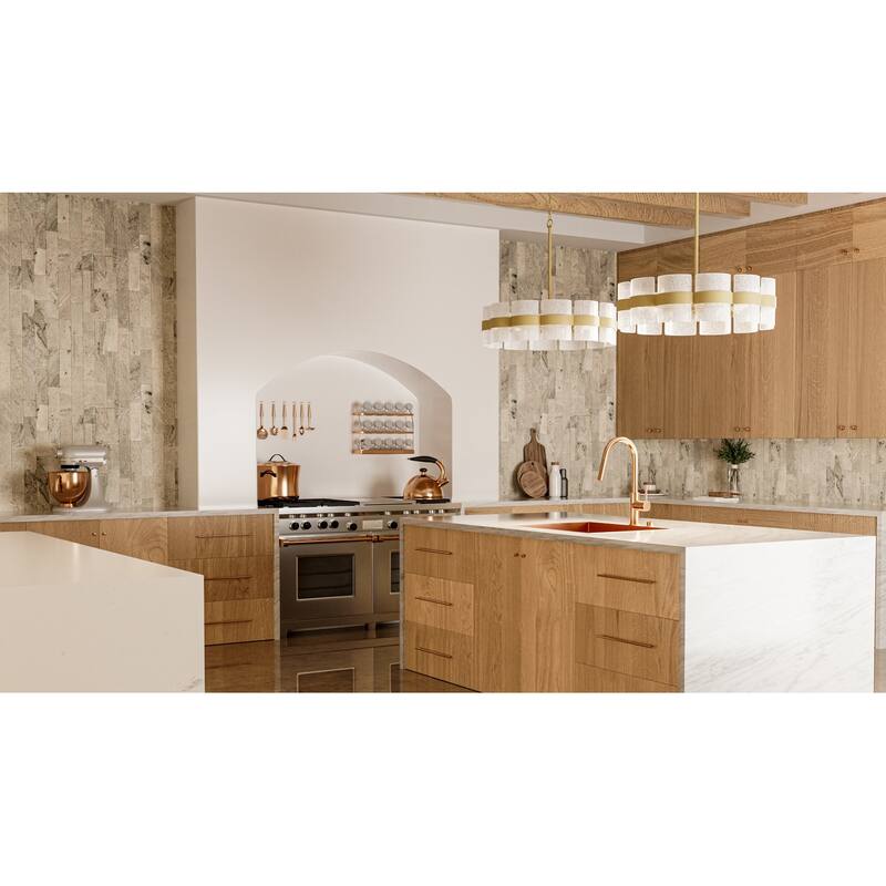 Sweeney 6-Light Soft Gold Pendant