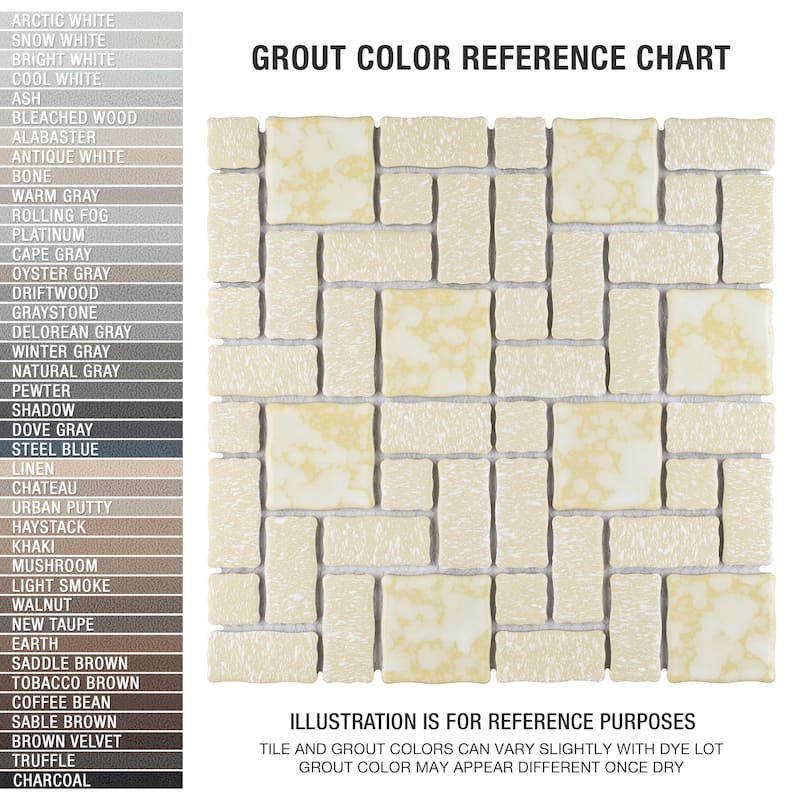 Merola Tile Academy Gold 11-7/8" x 11-7/8" Porcelain Floor and Wall Tile