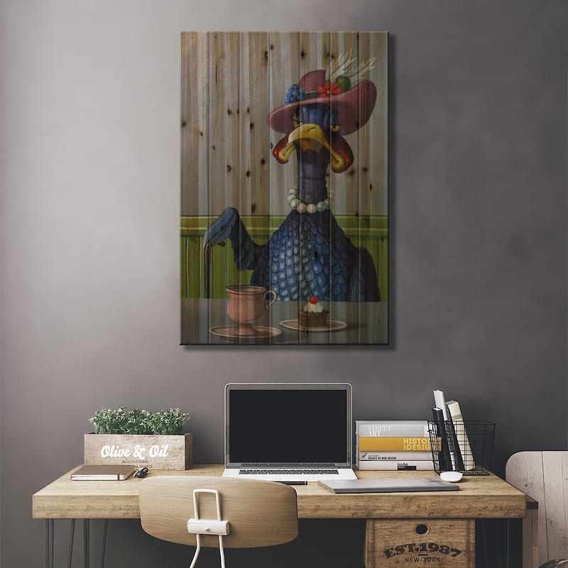 Downton Abbey Print On Wood by Frank Warmerdam - Multi-Color