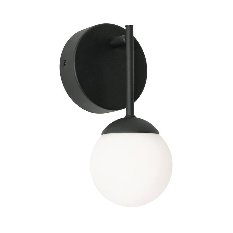 Pearl 9" LED Sconce - Black