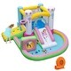 preview thumbnail 2 of 10, Costway Inflatable Bounce House with Slide Jumping Area Obstacle Ball