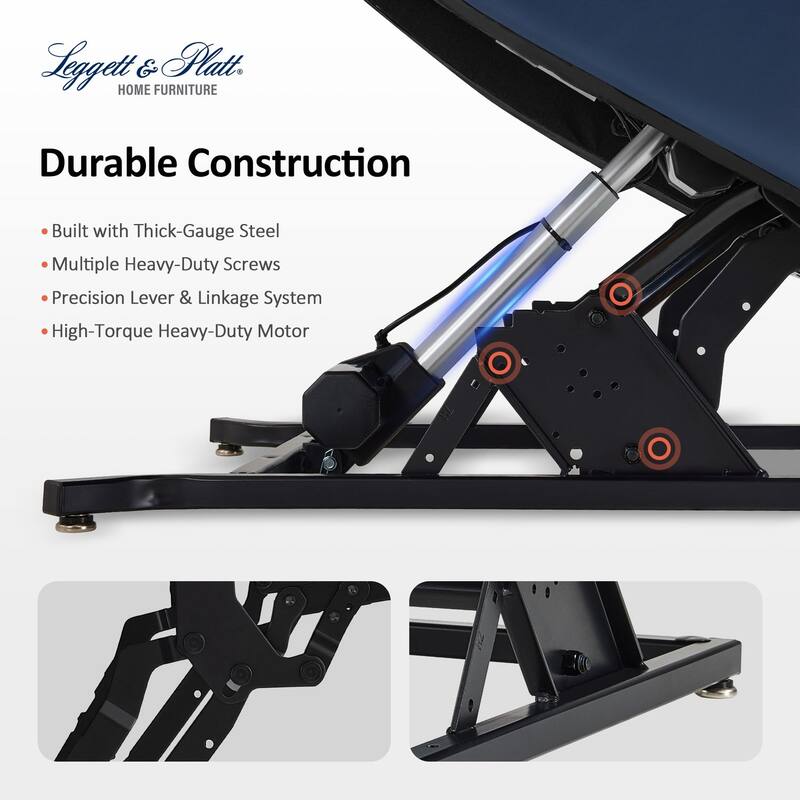 MCombo Heavy Duty Lift Chair for Elderly, Extra Wide Dual Motor Power Lift Recliner 450lbs