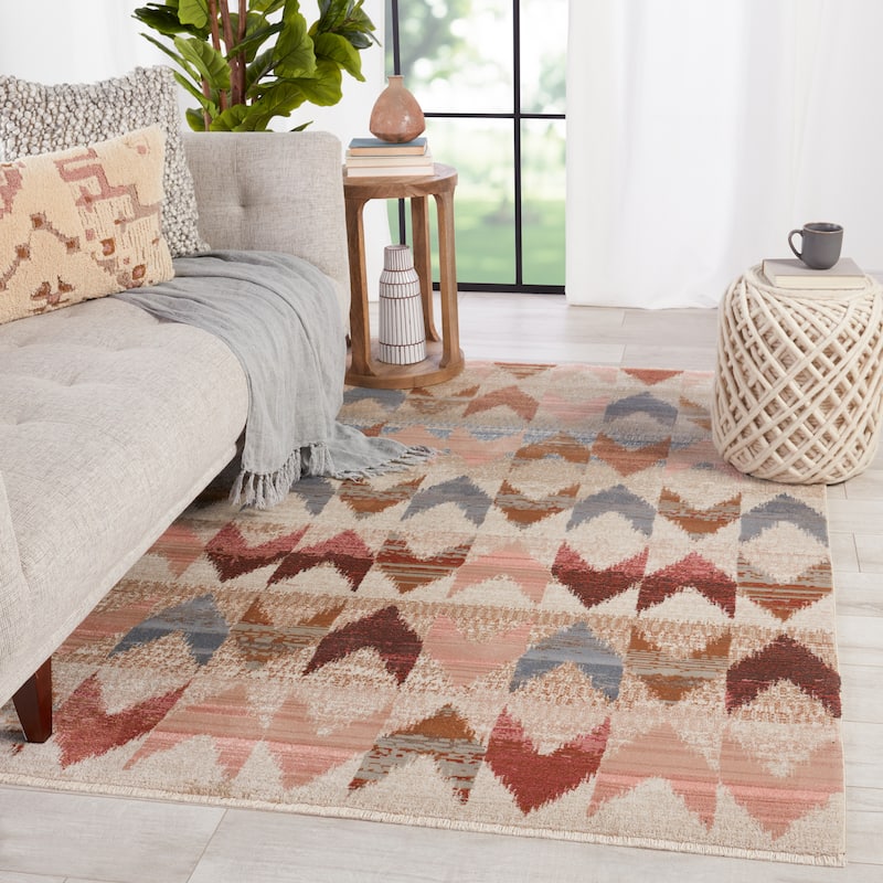 Nikki Chu Zevi Chevron Area Rug