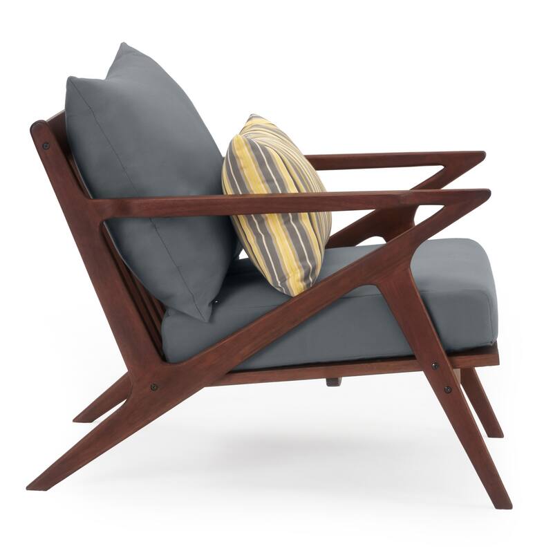 Vaughn 2 Piece Sunbrella Outdoor Patio Club Chairs