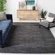preview thumbnail 1 of 192, SAFAVIEH California Premium Shag Izat 2-inch Thick Area Rug 11' x 15' - Dark Grey - Rectangle