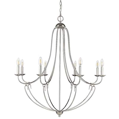 Millennium Lighting 12108 Eisley 8 Light 36" Wide Chandelier