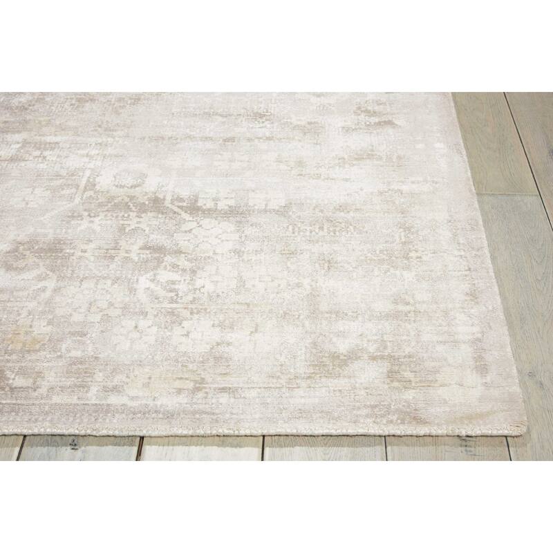 Desert Skies Traditional Persian Floral Shimmer Area Rug