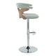preview thumbnail 138 of 141, Carson Carrington Viby Adjustable Bar Stool with Rounded T Footrest (Set of 2)