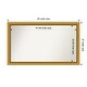 preview thumbnail 176 of 191, Wall Mirror Choose Your Custom Size - Extra Large, Townhouse Gold Wood