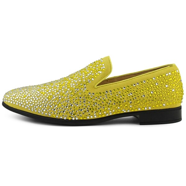 yellow mens designer shoes