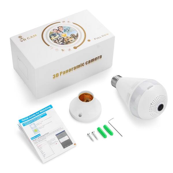 Shop 360 Vr Panoramic Ip Camera 1080p Wifi Smart Bluetooth