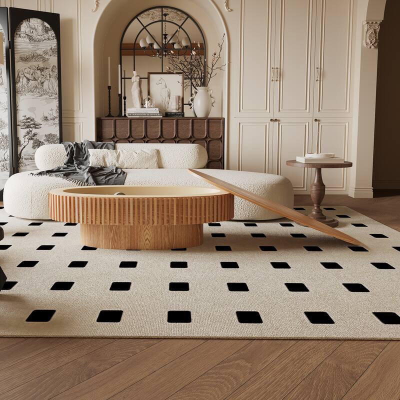 47'' Oval Coffee Table with Storage