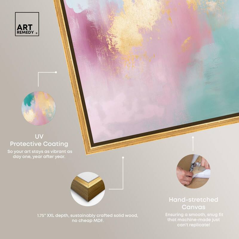 Pastel Dreams Mist Canvas by Art Remedy