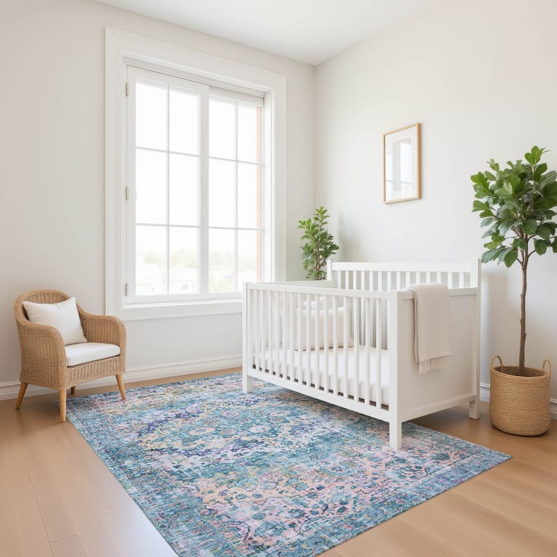Premium Washable Super Soft Traditional Vintage Mayfield Rug