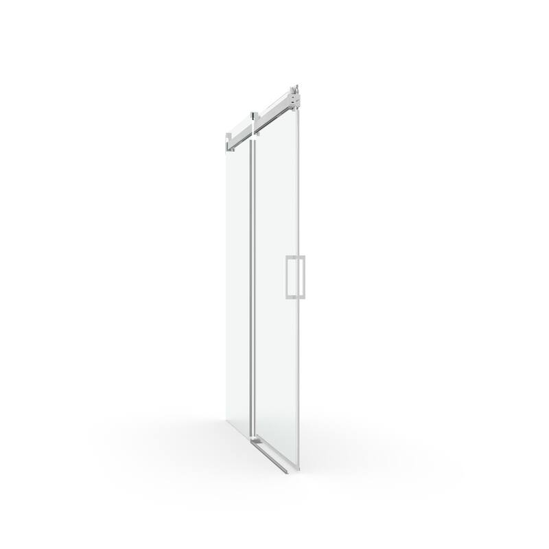 Frameless Shower Door Soft-closing Single Sliding