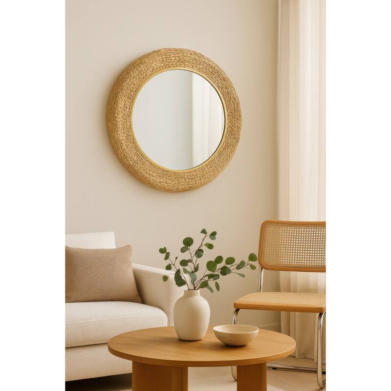 Varaluz Athena Round Wall Mirror