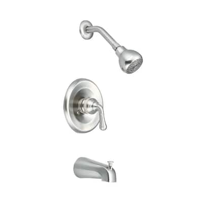 PROFLO Tub and Shower Trim Package with Single Function Shower