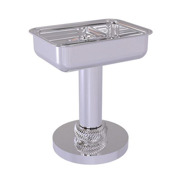 Allied Brass Vanity Top Soap Dish with Twisted Accents. Opens flyout.