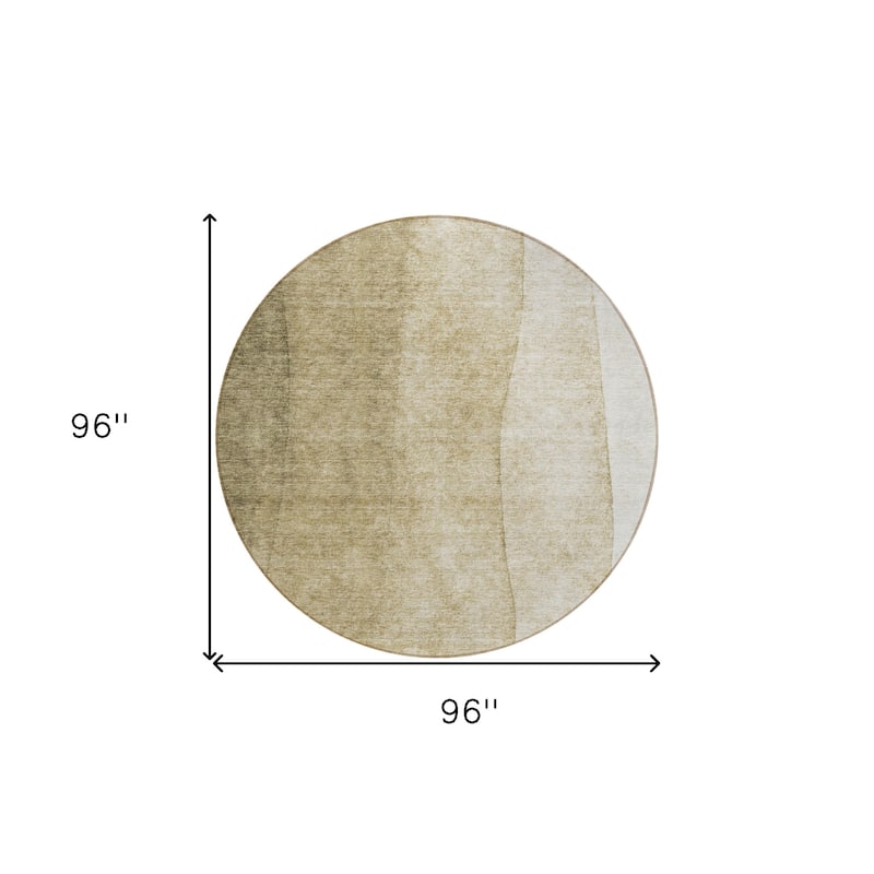 HomeRoots Ombre Transitional Rectangle Outdoor Rug