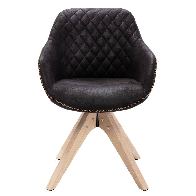 Modern Home Office Swivel Desk Chair Fabric Accent Chair