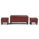 preview thumbnail 25 of 66, WYNDENHALL Lancaster 44 inch Wide Contemporary Rectangle Storage Ottoman