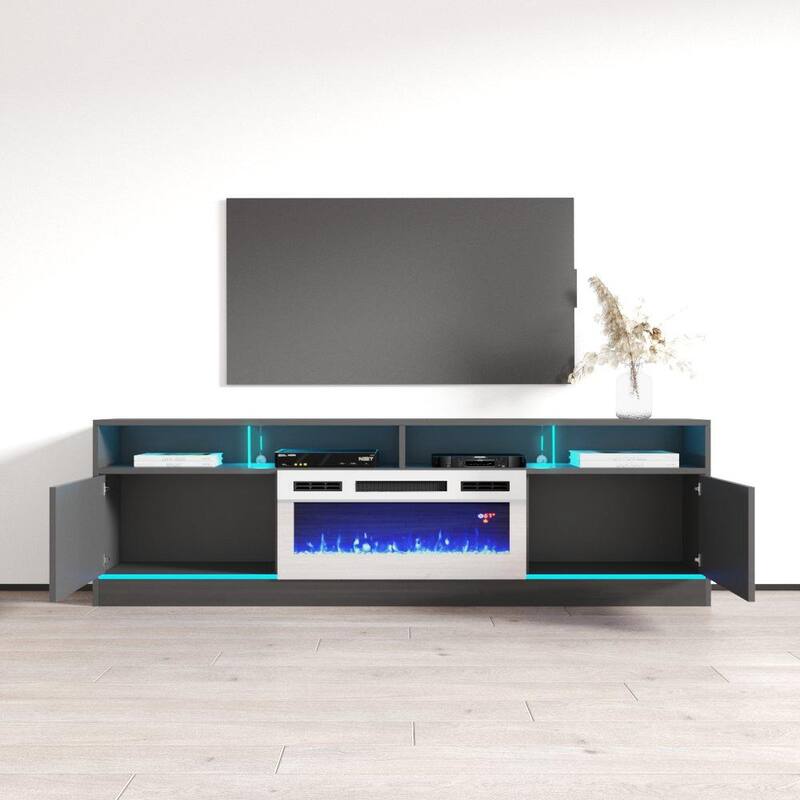 Disparo WH-05 Electric Fireplace 79" TV Stand