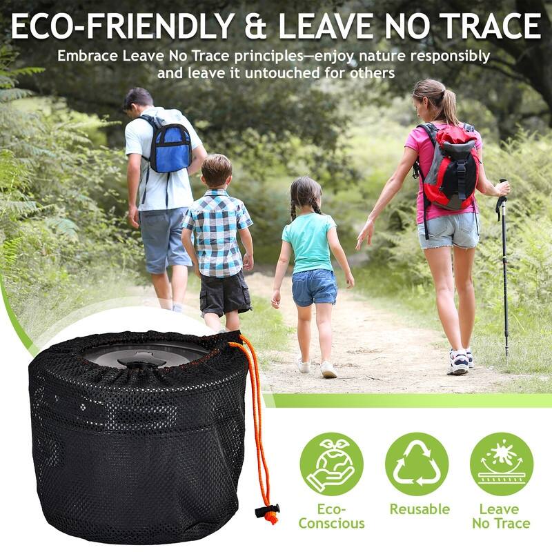 27 Pcs Aluminum Camping Cookware Set For 4-Person - 27 pcs