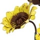 preview thumbnail 3 of 5, Sunnydaze Indoor/Outdoor Metal Sunflower Bouquet Statue - 13-Inch