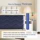 preview thumbnail 11 of 11, SweDrea 8/12 in. Firm Hybrid Mattress Cooling and Breathable with CertiPUR-US, SGS and OEKO-TEX