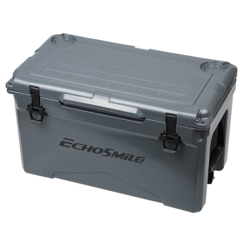 EchoSmile 35 qt. Rotomolded Cooler - Grey