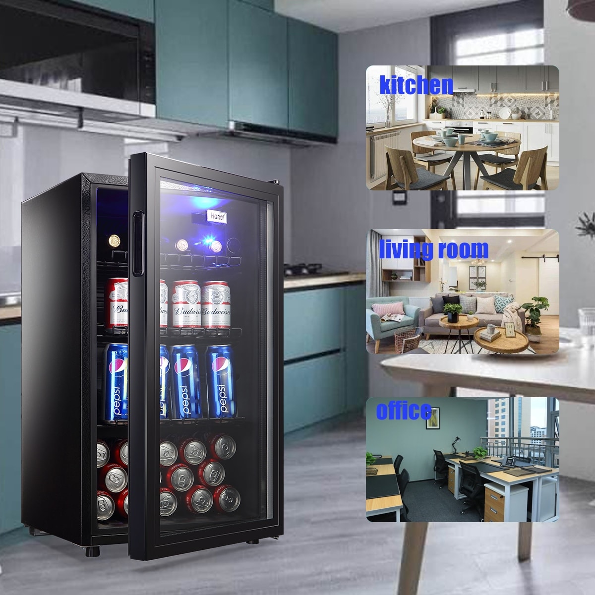 compact beverage refrigerator