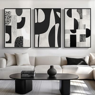 Modern Minimalist Geometric Canvas Art Work Prints Painting Decoration