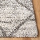 preview thumbnail 121 of 161, SAFAVIEH Hudson Shag Estella Diamond Trellis 2-inch Thick Rug
