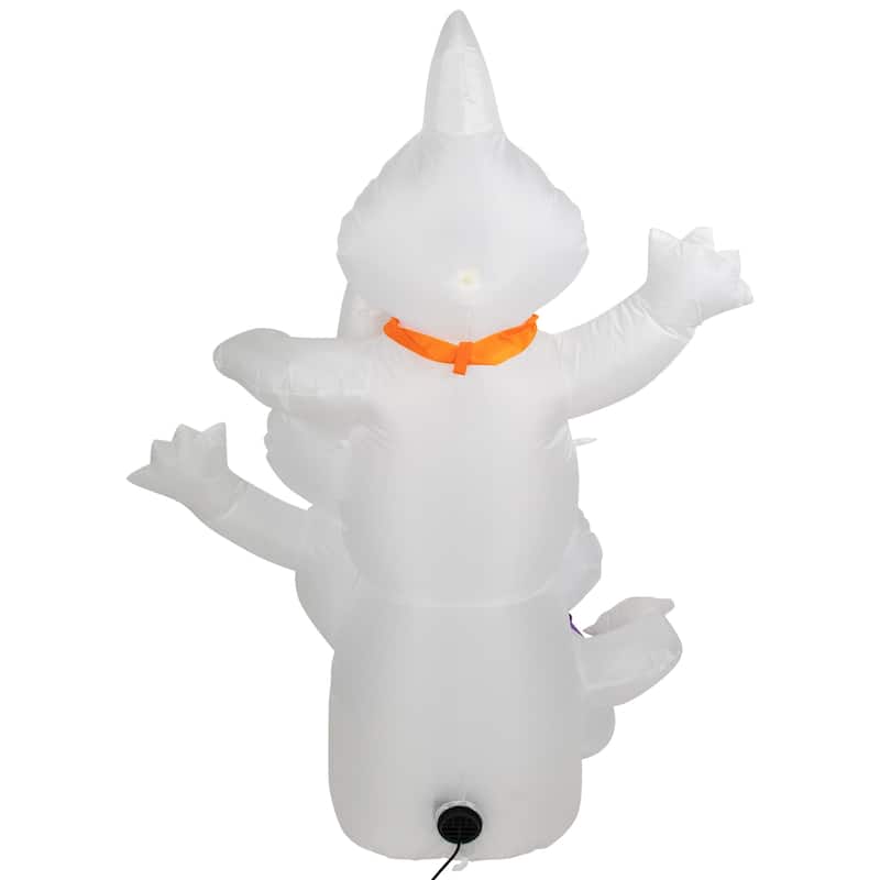 LED Lighted Inflatable Ghost Trio Outdoor Halloween Decoration - 3.5'