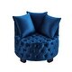 preview thumbnail 8 of 9, Contemporary Upholstered Tufted Leisure Chair Accent Chair