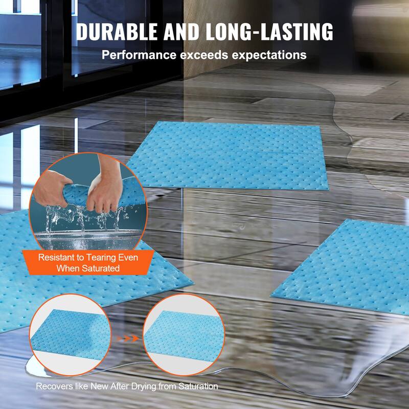 Spill Absorbent Pads Polypropylene Absorbent Pad for Water