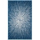 preview thumbnail 56 of 90, SAFAVIEH Evoke Juli Abstract Boho Burst Rug 2'2" x 4' - Navy/Ivory